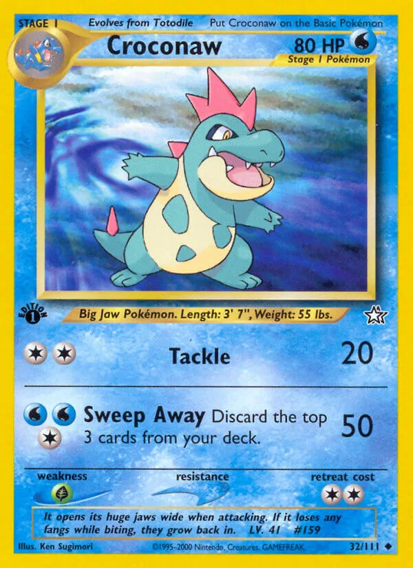 Croconaw, Neo Genesis 32/111
