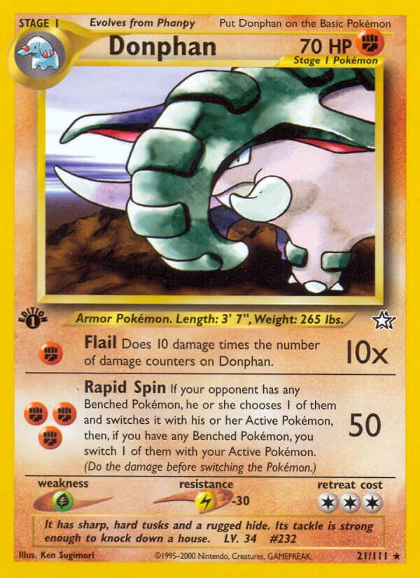 Donphan, Neo Genesis 21/111