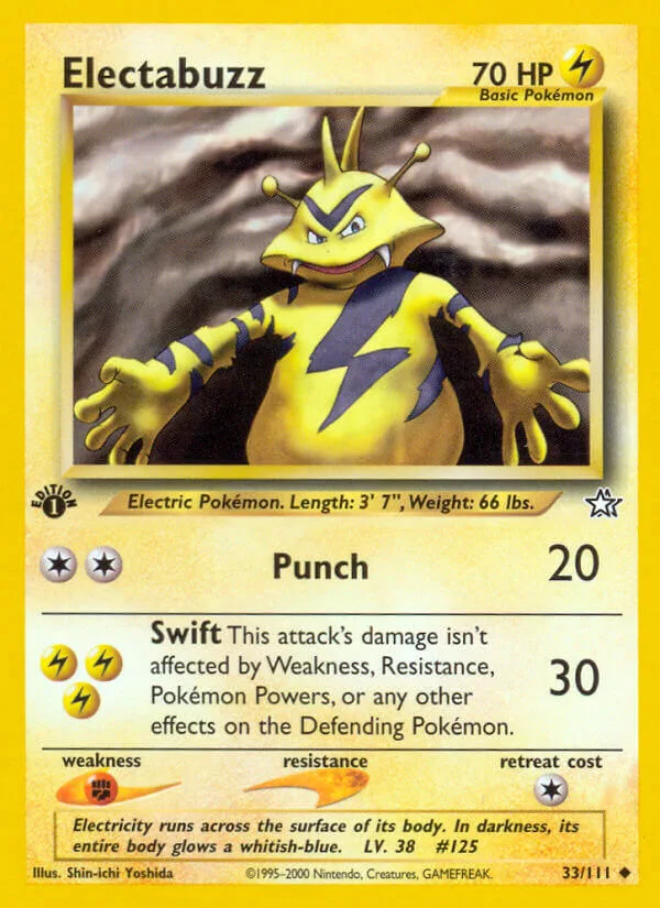 Electabuzz, Neo Genesis 33/111