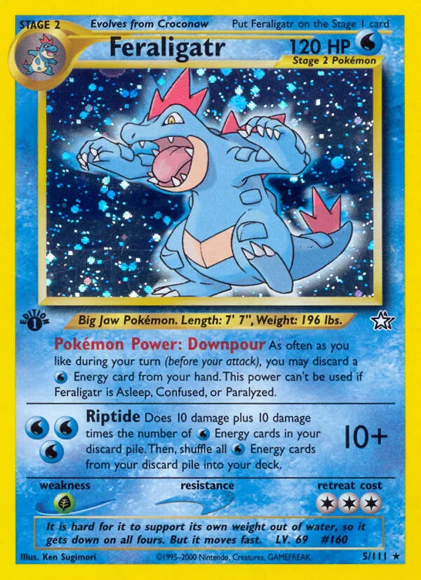 Feraligatr, Neo Genesis 5/111