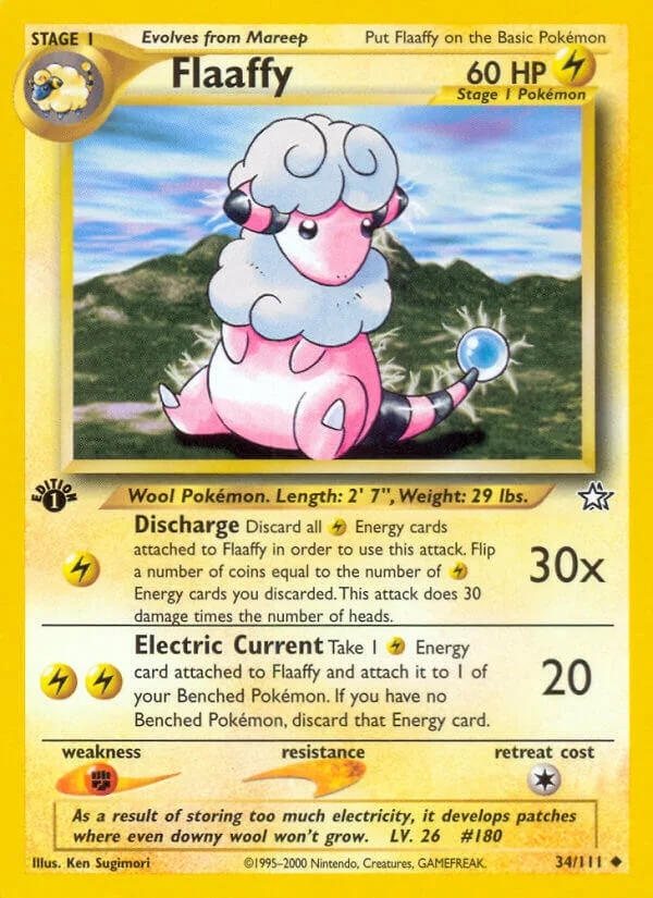 Flaaffy, Neo Genesis 34/111