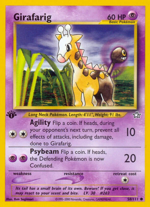 Girafarig, Neo Genesis 58/111