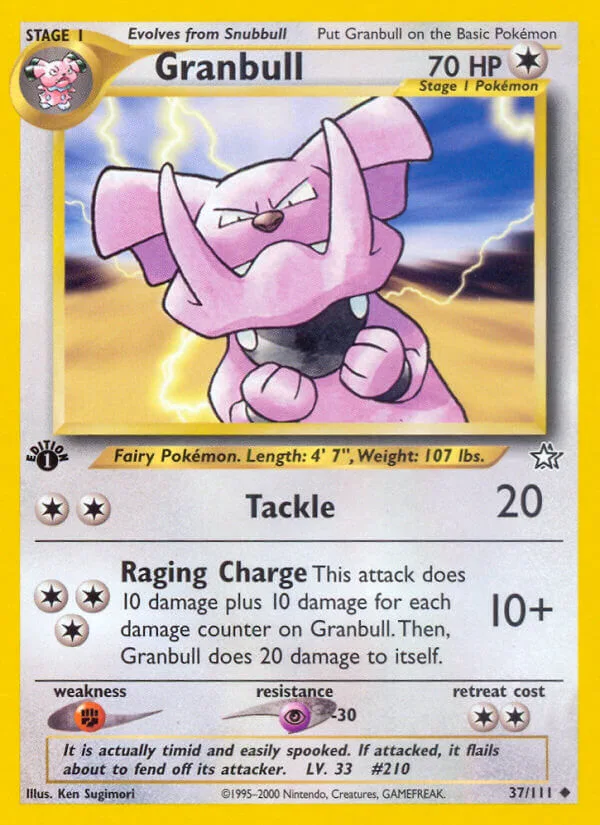 Granbull, Neo Genesis 37/111