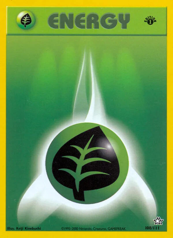 Grass Energy, Neo Genesis 108/111