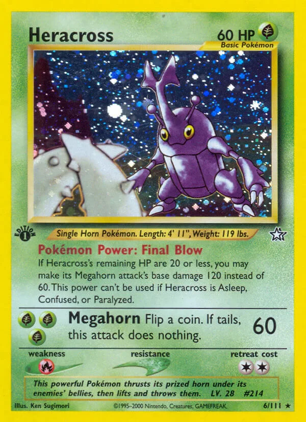 Heracross, Neo Genesis 6/111