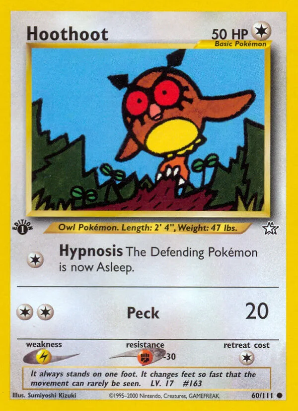 Hoothoot, Neo Genesis 60/111