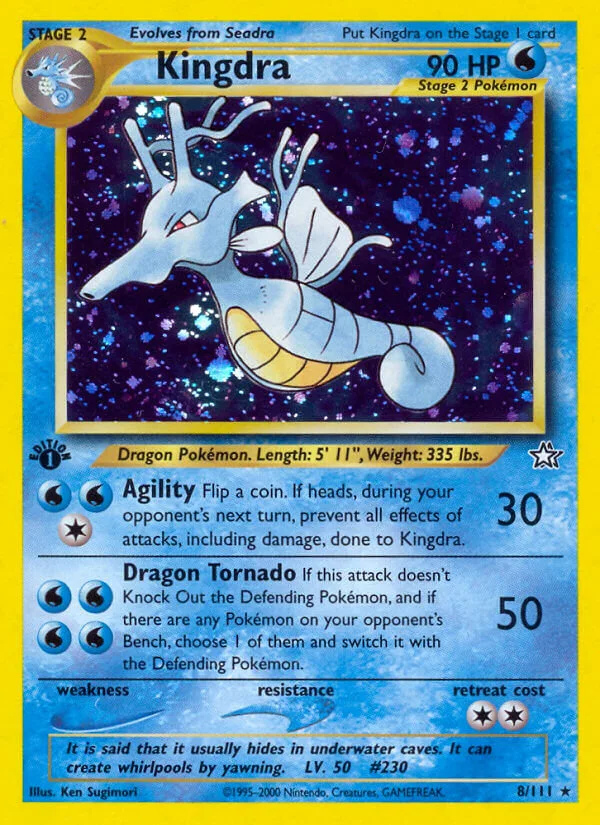 Kingdra, Neo Genesis 8/111