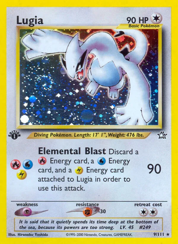 Lugia, Neo Genesis 9/111