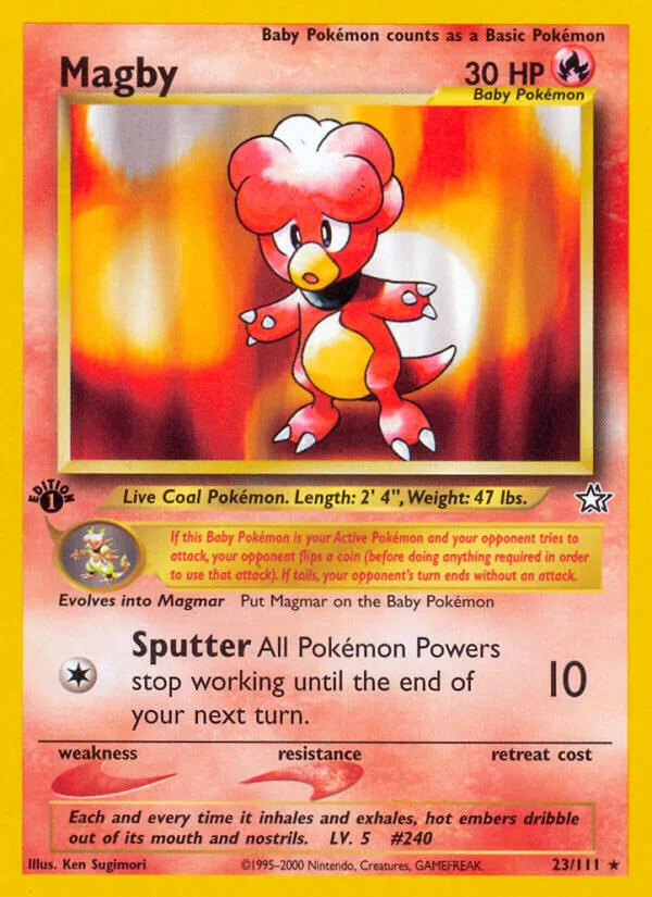 Magby, Neo Genesis 23/111