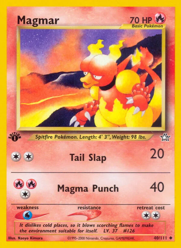 Magmar, Neo Genesis 40/111