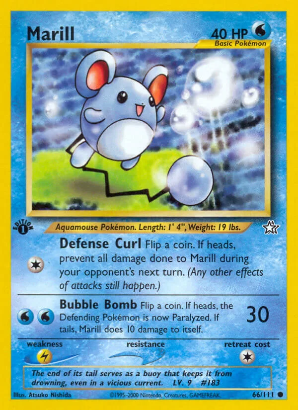 Marill, Neo Genesis 66/111