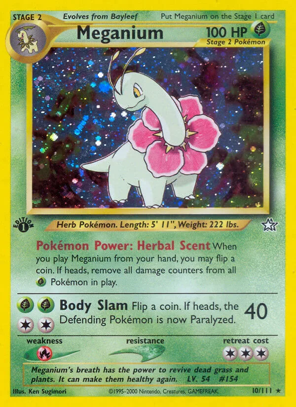 Meganium, Neo Genesis 10/111