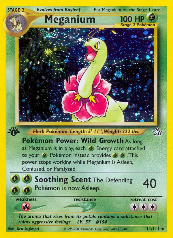 Meganium, Neo Genesis 11/111