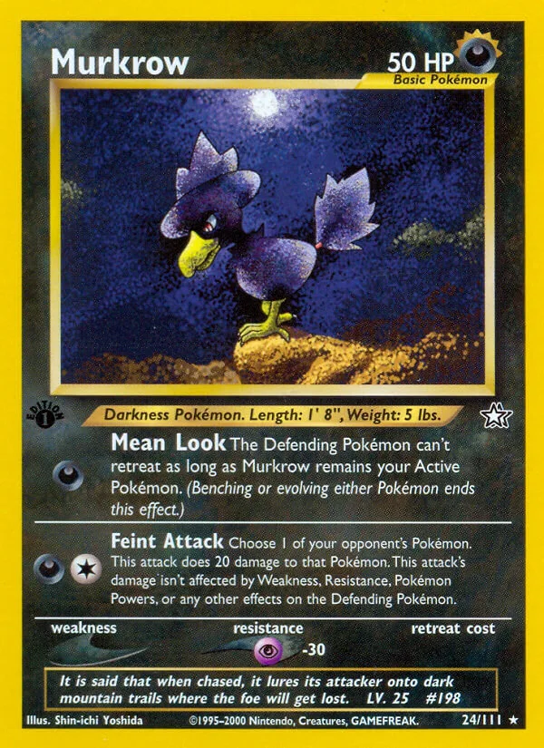 Murkrow, Neo Genesis 24/111