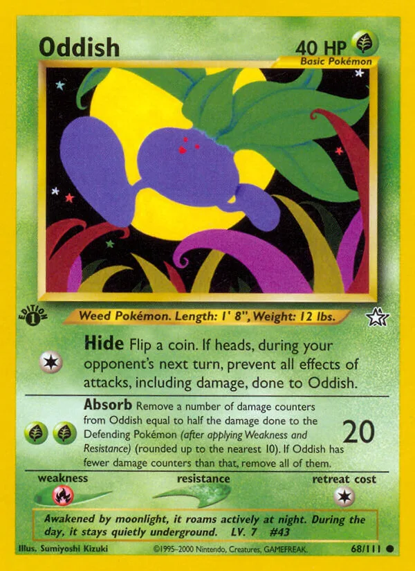 Oddish, Neo Genesis 68/111