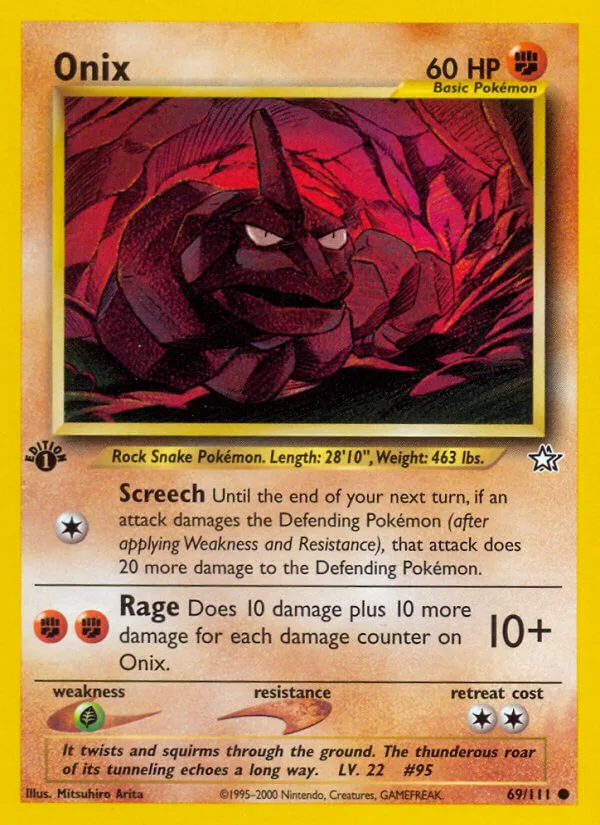 Onix, Neo Genesis 69/111