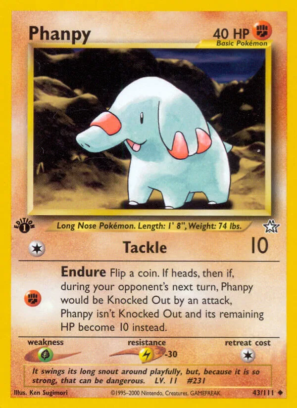 Phanpy, Neo Genesis 43/111