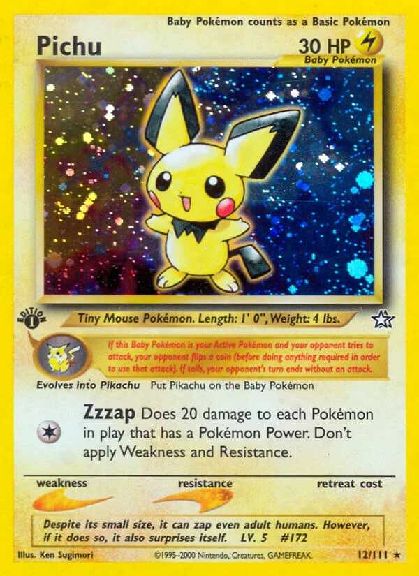 Pichu, Neo Genesis 12/111