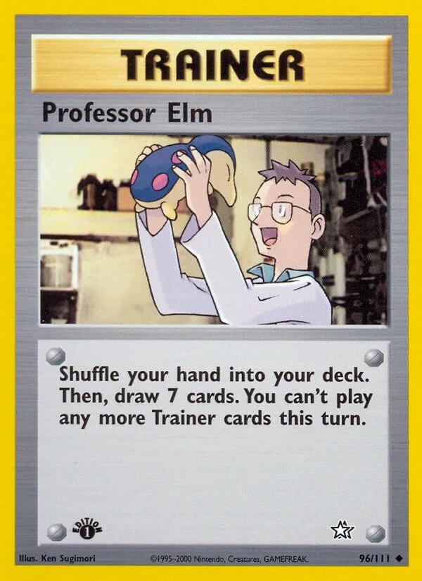 Professor Elm, Neo Genesis 96/111