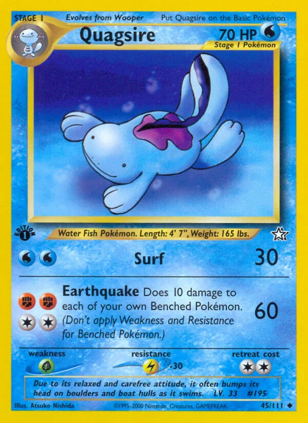 Quagsire, Neo Genesis 45/111