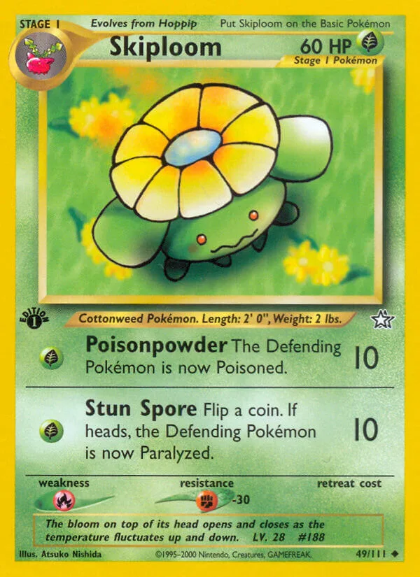 Skiploom, Neo Genesis 49/111