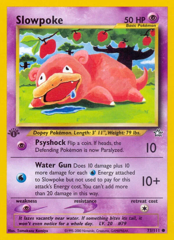 Slowpoke, Neo Genesis 73/111