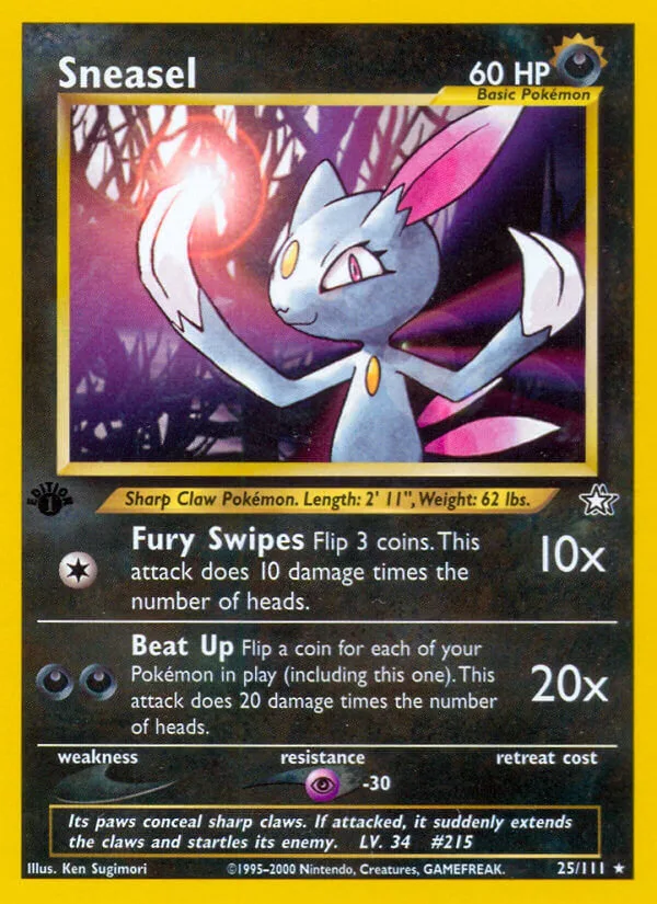 Sneasel, Neo Genesis 25/111