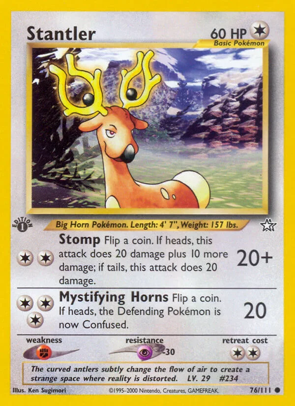 Stantler, Neo Genesis 76/111