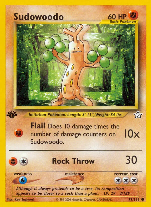 Sudowoodo, Neo Genesis 77/111