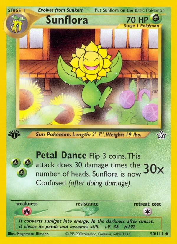 Sunflora, Neo Genesis 50/111