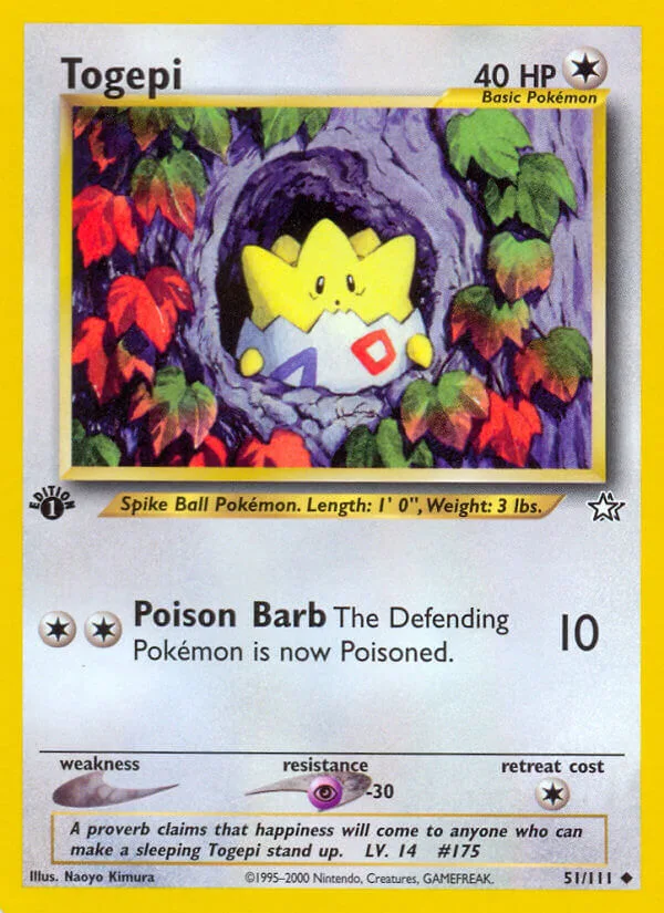Togepi, Neo Genesis 51/111