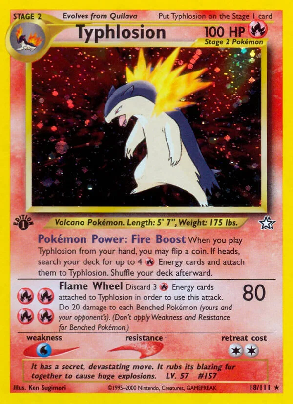 Typhlosion, Neo Genesis 18/111