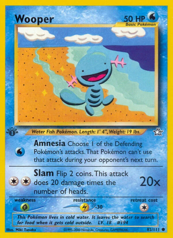 Wooper, Neo Genesis 82/111