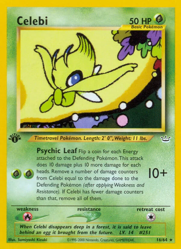 Celebi, Neo Revelation 16/64