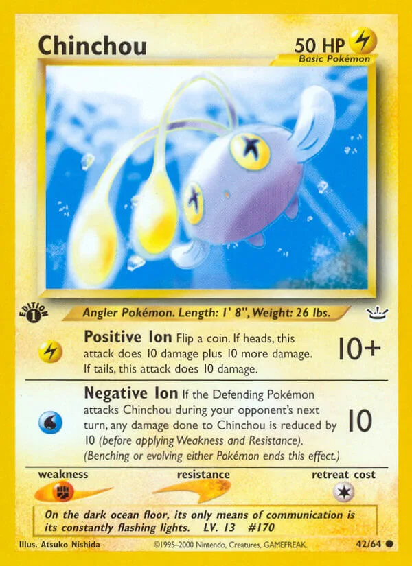 Chinchou, Neo Revelation 42/64