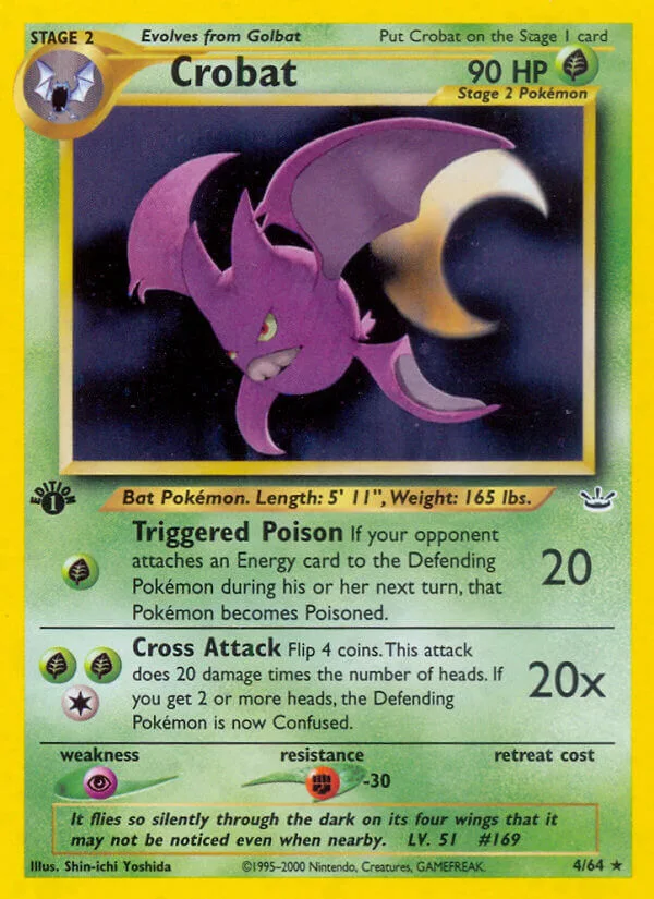 Crobat, Neo Revelation 4/64