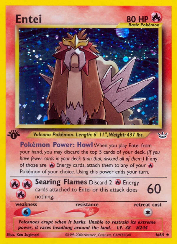 Entei, Neo Revelation 6/64