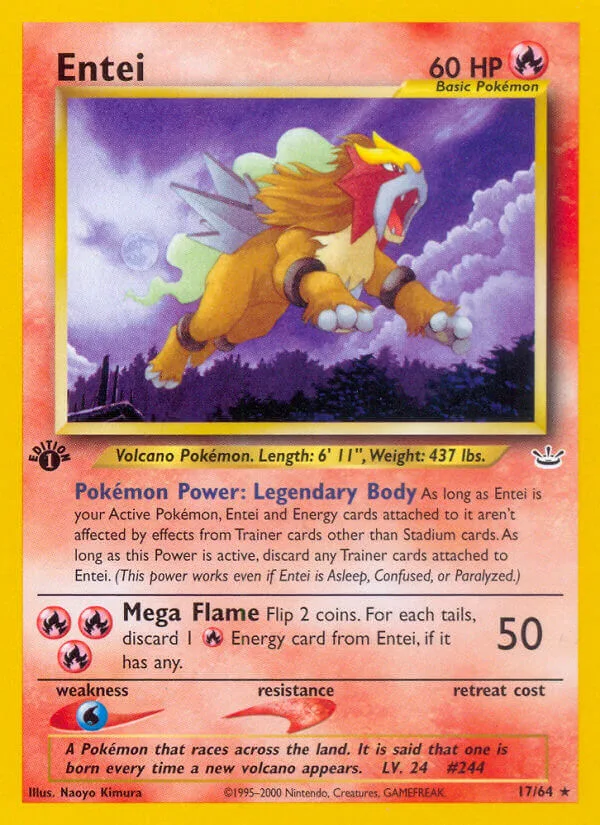 Entei, Neo Revelation 17/64