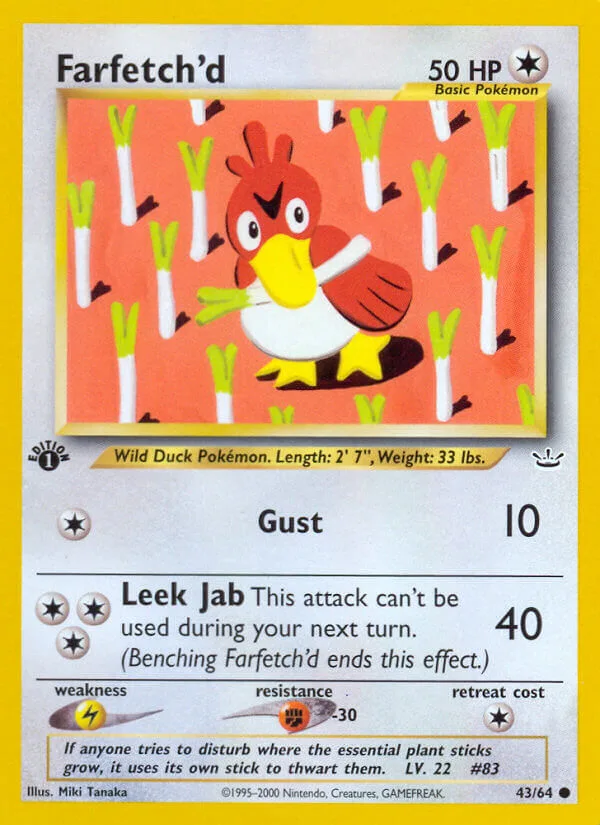 Farfetch’d, Neo Revelation 43/64