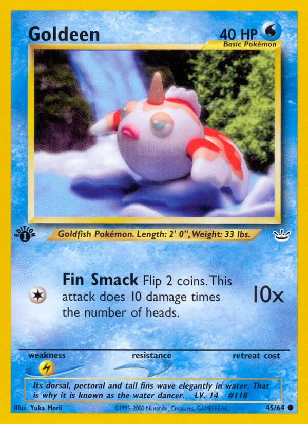 Goldeen, Neo Revelation 45/64