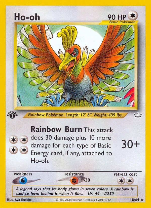 Ho-Oh, Neo Revelation 18/64