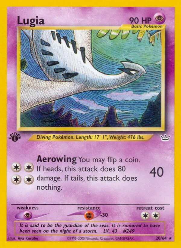 Lugia, Neo Revelation 20/64