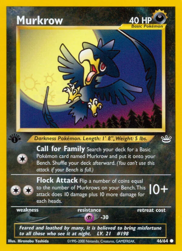 Murkrow, Neo Revelation 46/64
