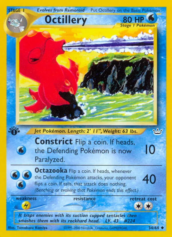 Octillery, Neo Revelation 34/64