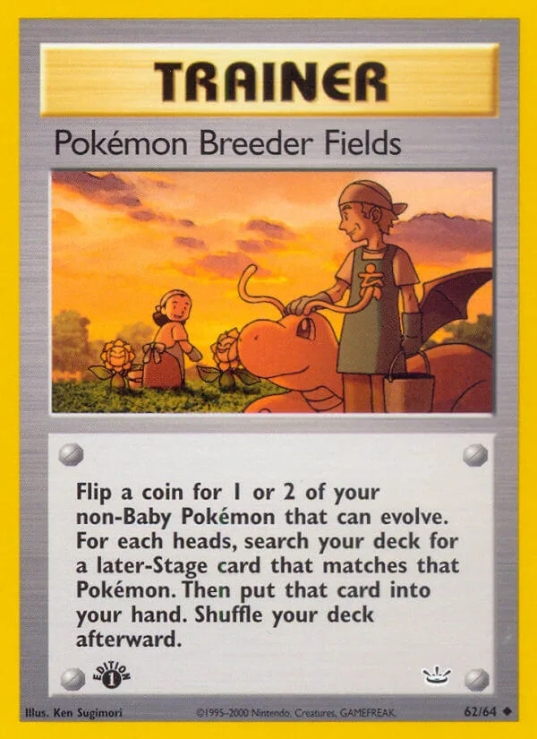 Pokémon Breeder Fields, Neo Revelation 62/64