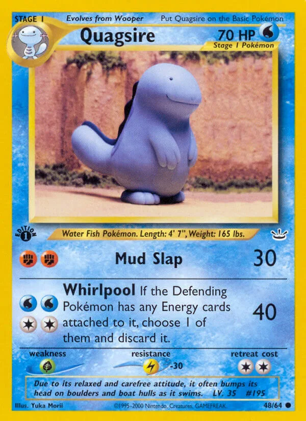 Quagsire, Neo Revelation 48/64
