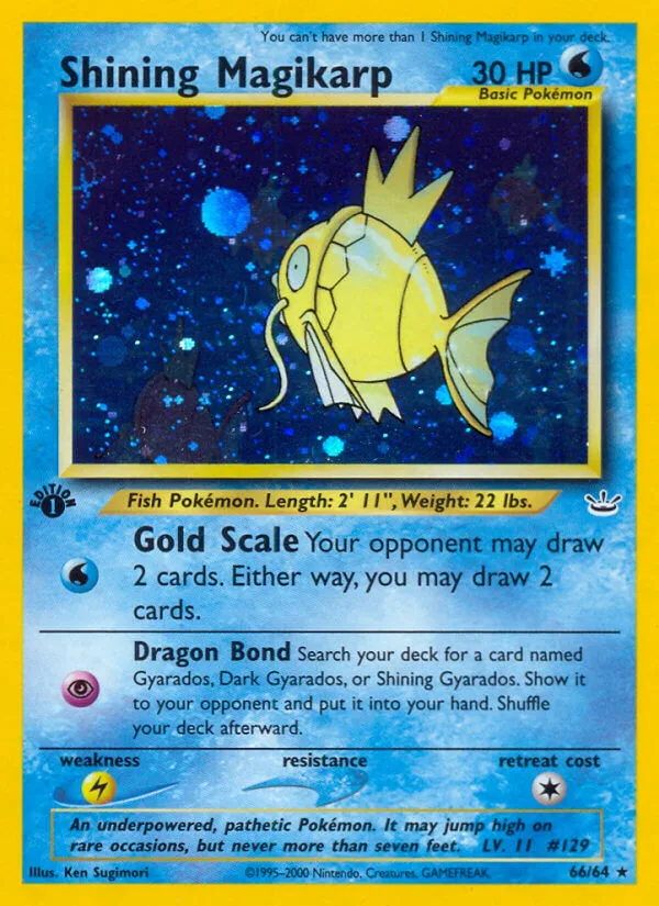 Shining Magikarp, Neo Revelation 66/64
