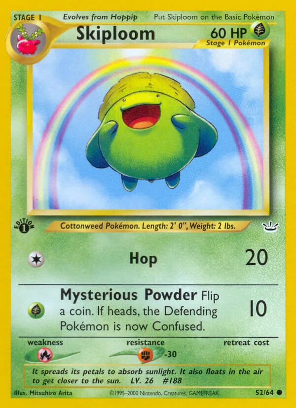 Skiploom, Neo Revelation 52/64