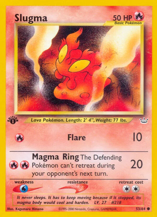 Slugma, Neo Revelation 53/64