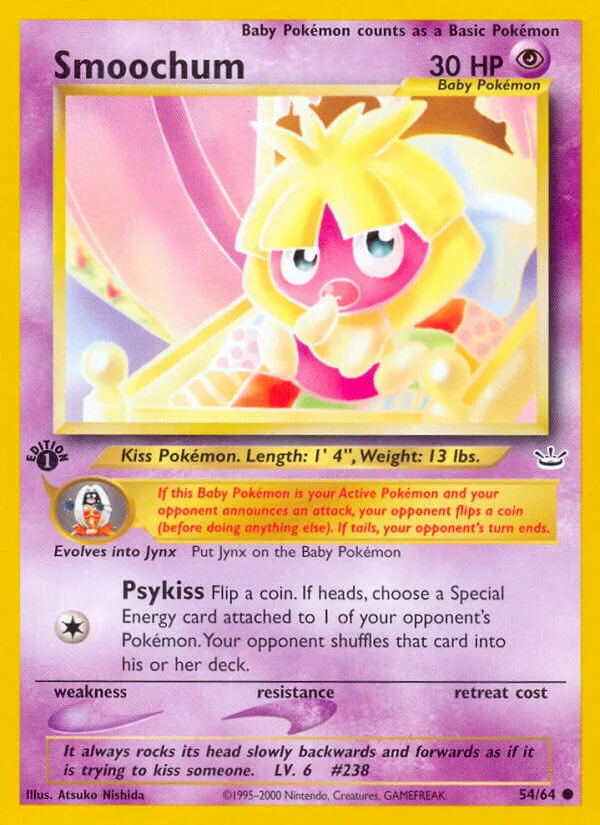 Smoochum, Neo Revelation 54/64